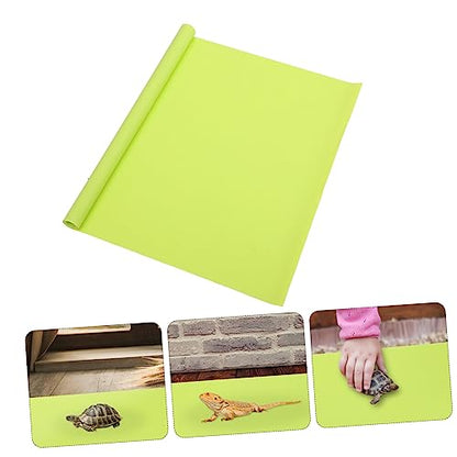 Reptile Carpet Mat for Tank and Oil Resistant Animal Washable and Terrarium Liner