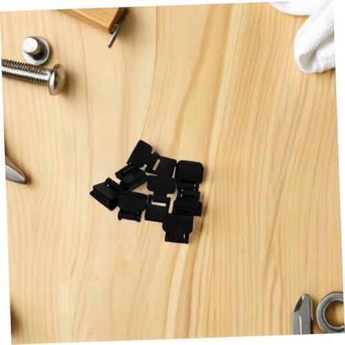 Toddmomy 8pcs Reptile Enclosure Clips Durable Locking Latches for Turtle Tanks Aquariums for Secure Covers for Terrariums and Climbing Setups