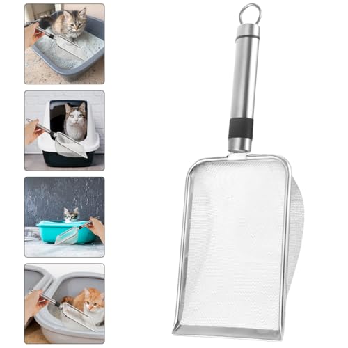 POPETPOP Pet Reptile Litter Scoop Shovel for Cleaning Reptile Waste for Terrariums and Animal Substrates Comfortable Grip Handle Easy to Use