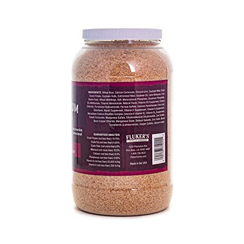 Fluker's High Calcium Dubia Roach Diet, Can Be Used as a Gut-Loading Food or Bedding, 3.75 lbs. - size: 3.75 Pound (Pack of 1)