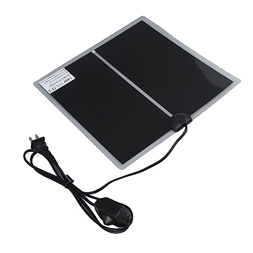 Fdit Reptile Terrarium Heat Pad, Adjustable Temperature Under Tank Heater for Snake Lizard, Watertight PET Heating Mat for Pet Warmth and Comfort (14W) - size: 14W
