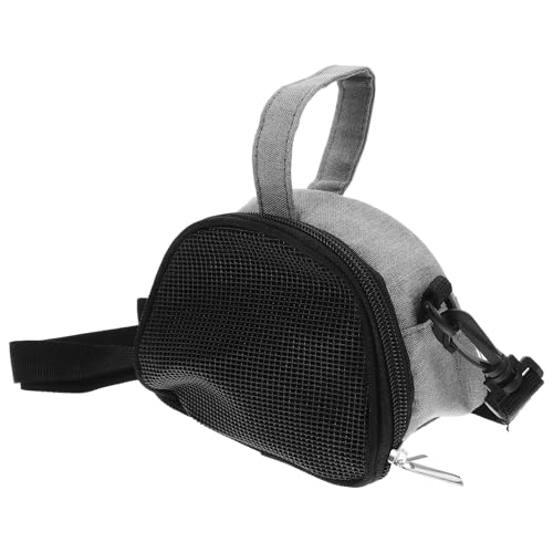 Beaupretty Small Animal Carrier Bag with Adjustable Breathable Mesh Shoulder Strap, Portable Small Pet Backpack for Hamster, Guinea Pig, Rat, and Reptile Travel Outdoors