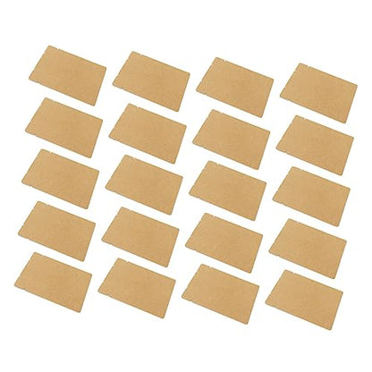 Toyvian 50 Sheets Reptiles Breeding Box Paper Mat Kraft Paper Liner for Reptile Habitat for Snakes Lizards and Turtles