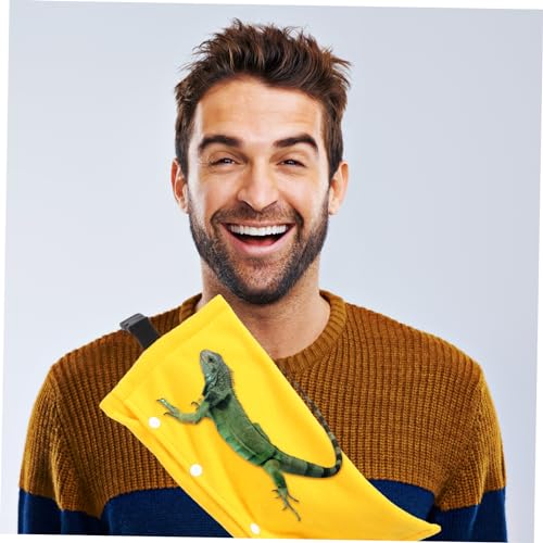 UKCOCO Portable Reptile Outdoor Bag Bearded Dragon Sling Carrier Lizards Sling Carrier Small Pet Carrying Bag Pet for Travel