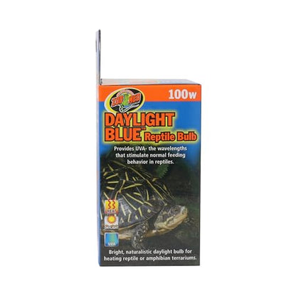 Zoo Med Daylight Blue Reptile Bulb 100 Watts - Pack of 12