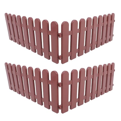 Milisten 4pcs Pet Tortoise Fence Outdoor Reptile Playpen Portable Barrier DIY Layout Weatherproof Enclosure