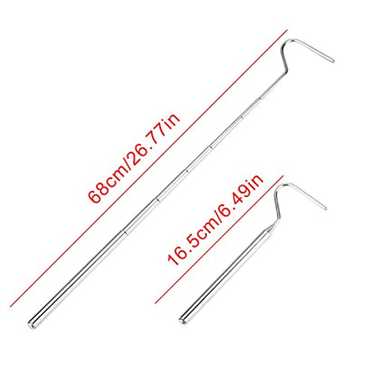Small Snake Hook,Retractable Reptile Hook Snake Hook Reptile Capture Hook Sturdy Lizards Pet Supplies