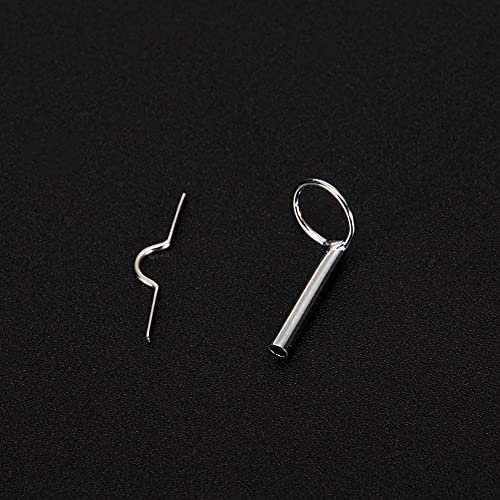 Fly Rod Guides Set Fly Fishing Guide Line Hard Snake Ring Hook Keeper Fishing Rod Guide Tip Repair Kit