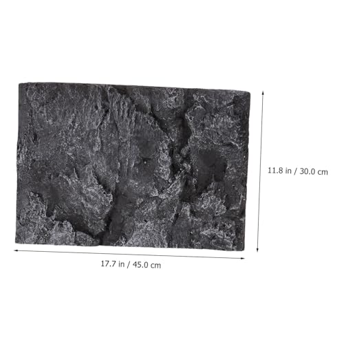 Ipetboom Reptile Box Decorative Panel 3D Aquarium Tank Accessory Lizard Tank Decorations