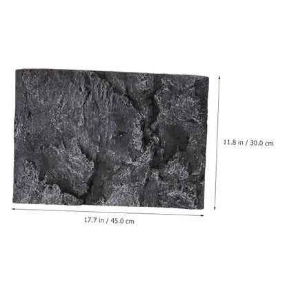 Ipetboom Reptile Box Decorative Panel 3D Aquarium Tank Accessory Lizard Tank Decorations
