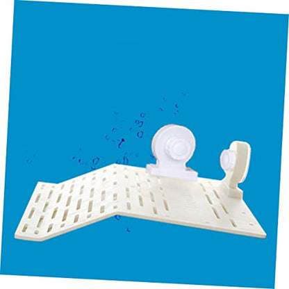 Turtle Climb Platform Suction Cups Medium Turtle Back Bask and Climb Ledge Easy Installation Material for Safe Basking Access