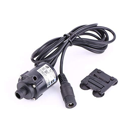 Submersible Pump, DC 6 12V Micro Water Pump 280L H Brushless Motor Ultra Quiet 40dB Aquarium Fountain Pump with 150cm Cable