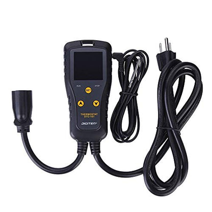 DIGITEN Temperature Controller Heat Mat Thermostat Outlet DTC101 Temperature Controlled Outlet Greenhouse Thermostat Aquarium Temperature Controller Reptile Thermostat Heating Cooling Mode 110V 10A - size: 10A