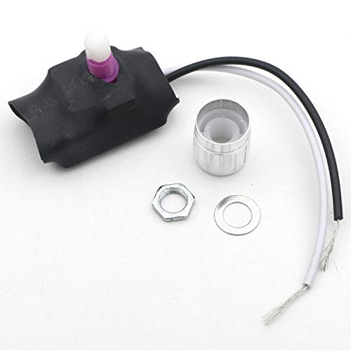 3A Dimmer Rotary Switch with Aluminum Knob for Table Lamp | Dimmer Switch