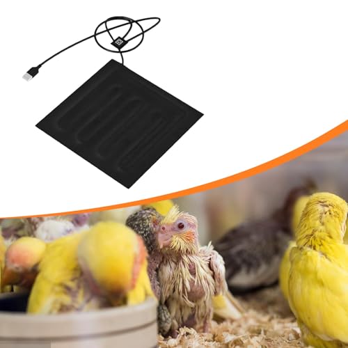 Reptile Heating Mat, Terrarium Heating Mat, Tank Pad, Gecko Pad, 22cmx22cm