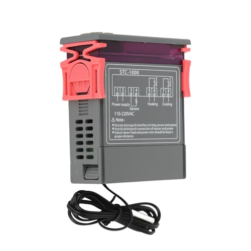 Digital Temperature Controller, Temp Sensor with Switch Mode -1000 110‑220V Refrigerator Thermostat for Efficient Temperature Control at Home and Workplaces.