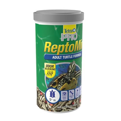 Tetra TetraFauna PRO ReptoMin Pro Sticks Adult Turtle Formula Daily Diet for Aquatic Turtles, 8.11 oz - size: 8.11 Ounce (Pack of 1), style: Adult Turtle