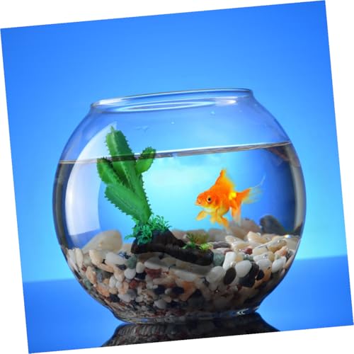 Cabilock Artificial Cactus Plant Aquarium Decor Plastic Simulation Underwater Plant for Fish Tank Reptile Terrarium Landscaping Ornament