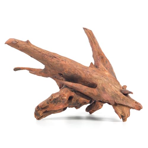 Natural Reptile Wood Bearded Dragon Tank Accessories, Reptile Climbing & Basking Branch Aquarium Driftwood Reptile Hide Terrarium Decor for Gecko, Lizard, Chameleon, Snake
