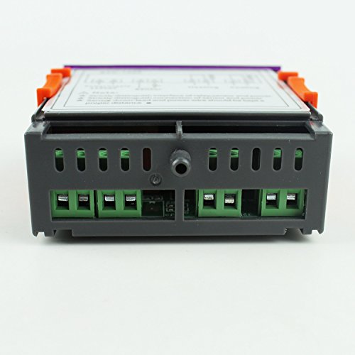 Inkbird All-Purpose Digital Temperature Controller Fahrenheit &Centigrade Thermostat w Sensor 2 Relays (ITC-1000)