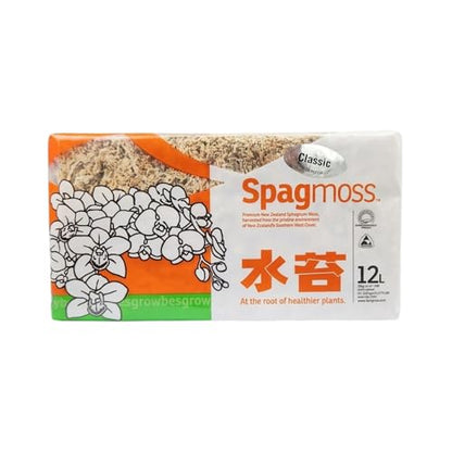 besgrow Premium New Zealand Sphagnum Moss, 150g (12L When Hydrated) Classic AA Grade (100mm, 4" Strands) - Harvested in New Zealand's South Island, Dried and Long for Potted Plants, Orchids, Reptiles - style: AA Classic (4" Strands)