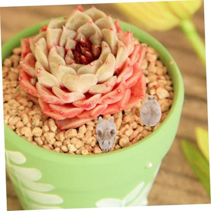 jojofuny 20pcs Resin Mini Dragon Skull Yard Ornaments for Outdoor Garden Lawn Decoration, Small Skull Figurines for Fish Tank and Terrarium, Dragon Head Resin Sculptures