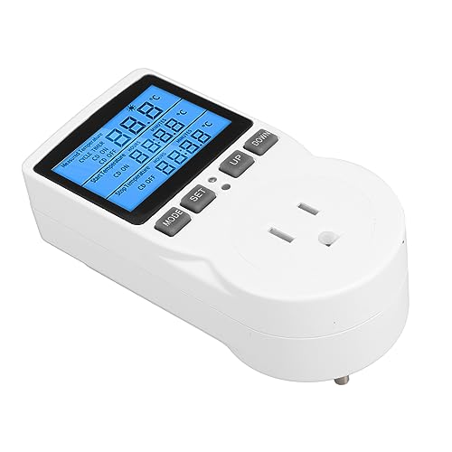 DIGITEN WTC100 Wireless Thermostat Outlet, Greenhouse Reptiles Cooling Heating, Remote Control (US Plug)