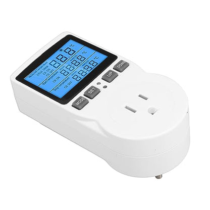 DIGITEN WTC100 Wireless Thermostat Outlet, Greenhouse Reptiles Cooling Heating, Remote Control (US Plug)