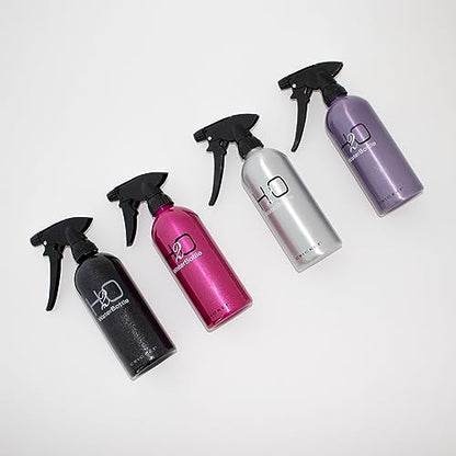 Cricket H2O Water Spray Bottle for Hair, Sparkle Purple, 13.5 oz | Continuous Stream, Adjustable Nozzle, Durable Aluminum, Refillable - color: Purple 13.5oz, size: 13.5 Ounces