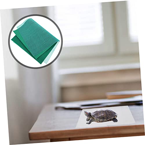 VANZACK 1set Reptile Carpet Mat for Tortoise Habitat Washable Bedding for Reptiles Comfortable Terrarium Liner for Snakes Lizards and Climbing Pets