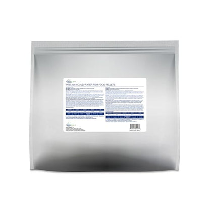 Aquascape 81047 Premium Cold Water Fish Food Pellets for Large Pond Fish, Large Pellet, 11 Pounds - size: 11 Pound (Pack of 1), style: Large Pellet