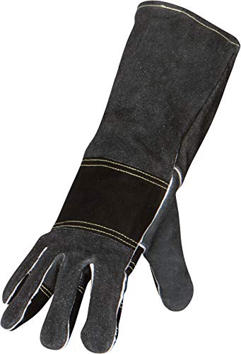 Suse's Kinder Protective Gloves, Professional Animal Handling for Dog Cat, Falconry Parrot - size: Large
