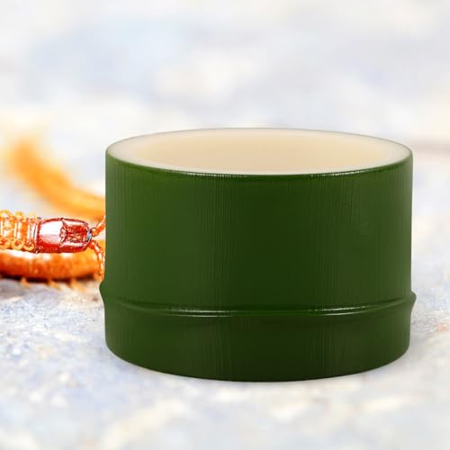 Cabilock Reptile Feeding Bowl and Water Dish Ceramic Lizard Food Feeder with Anti-Escape Design for Gecko Bearded Dragon Terrarium Use