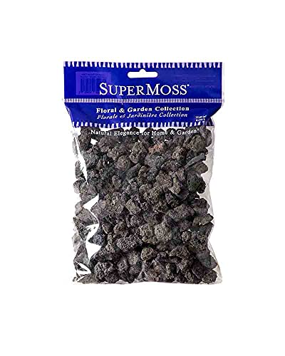 SuperMoss 24540 Horticultural Lava Rock Potting Media, Black