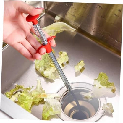 ABOOFAN 2pcs Claw Hook Snake Tool Hair Catcher for Shower Drain Manual Toilet Plumbing Tools Flexible Grabber Claw Home Sink Drain Unclogger