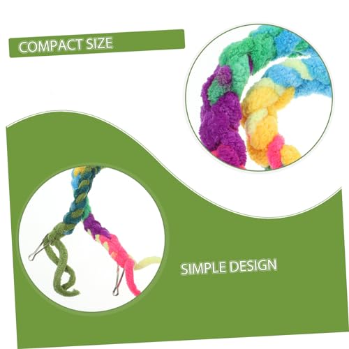 BESPORTBLE 2pcs Climbing Rope Toys for Crab Reptile Tank Climbing Vine Terrarium Accessory Decor