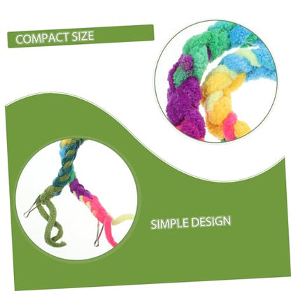 BESPORTBLE 2pcs Climbing Rope Toys for Crab Reptile Tank Climbing Vine Terrarium Accessory Decor