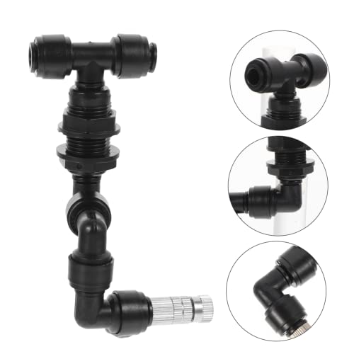 Toyvian Nozzle for Efficient Watering Gardens Lawns and Reptile Tanks Fine Mist Sprayer for Humidity and Plant Care - size: 10.00X9.00X2.00CM