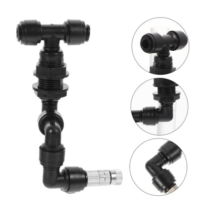 Toyvian Nozzle for Efficient Watering Gardens Lawns and Reptile Tanks Fine Mist Sprayer for Humidity and Plant Care - size: 10.00X9.00X2.00CM