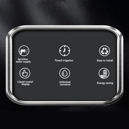 Reptile Fogger Smart Spray System, Automatic Timing Humidifier with 360 Degree Adjustable Misting Nozzles, Intelligent Cycle Sprayer for Terrarium Rainforest Habitat