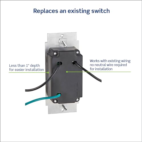 Leviton SureSlide Dimmer Switch for Dimmable LED, Halogen and Incandescent Bulbs, 6672-1LI, Ivory - color: Ivory