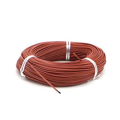 49-Feet 220V Floor Heating Cable 12K Carbon Fiber Heating Wire Electric Radiant for Warm Floor Green House - size: 49-Feet