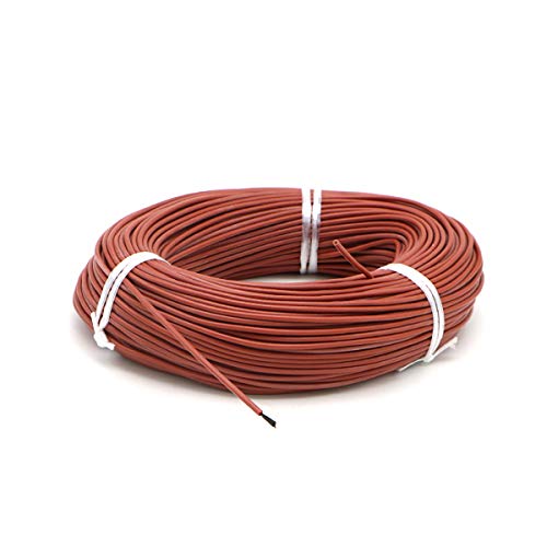 98-Feet 220V Floor Heating Cable 12K Carbon Fiber Heating Wire Electric Radiant for Warm Floor Green House - size: 98-Feet