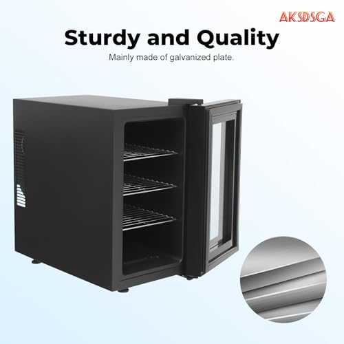 23L Reptile Incubator Cabinet Incubators for Hatching Eggs, Constant Temperature& Humidity Intelligent Reptile Egg Incubator with 10-40°C Cooling and Heating Temperature Control
