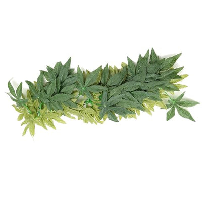 Sonew Lifelike Green Artificial Plant for Aquarium and Fish Decoration 30cm - Plastic Plant with Suction Cup for Reptile Terrariums and Underwater Decor (20 inches 50cm) - size: 20 inches 50cm