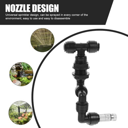 Sprinkler Nozzle for Reptile Tanks Humidity Spray for Moss and Plants Fine Mist for Healthy Habitat