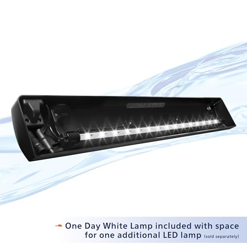 Aqueon LED Fish Tank Aquarium Strip Light Fixture, 30 Inch - size: 30"