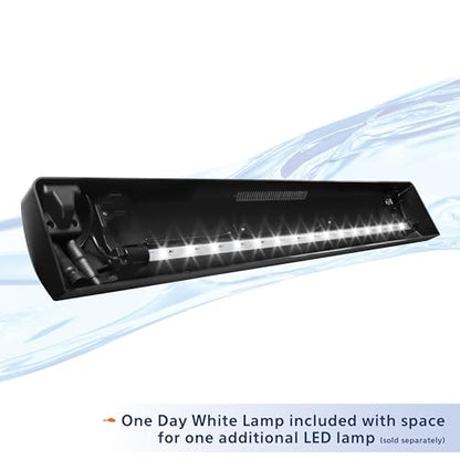 Aqueon LED Fish Tank Aquarium Strip Light Fixture, 30 Inch - size: 30"