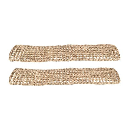 KESYOO 2pcs Bearded Dragon Toys Reptile Carpet Seagrass Mat for Forest Floor Bedding Hammocks for Adults