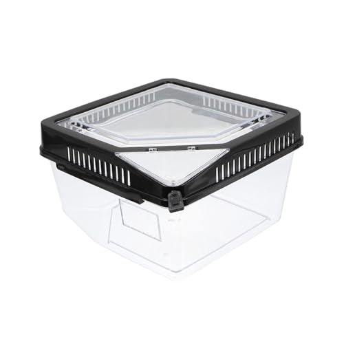POPETPOP Plastic Reptile Breeding Box Geckos Cage Reptile Terrarium Easy to Use Pet Supplies